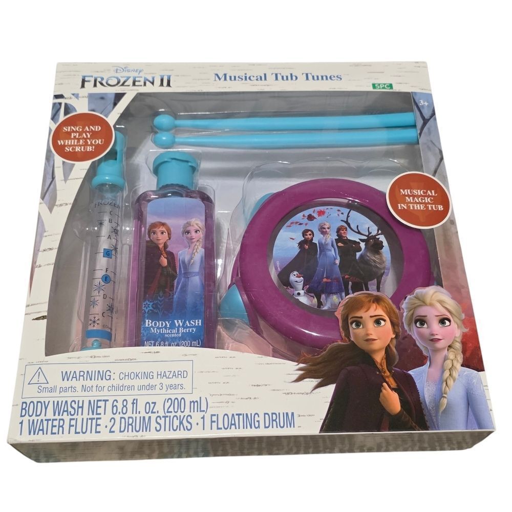 Disney Frozen II Musical Bath Set - Blue and Purple